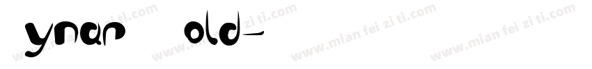 DynarC Bold字体转换